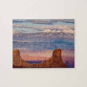 USA, Utah. Landschaft der La Sal Mountains von Dea