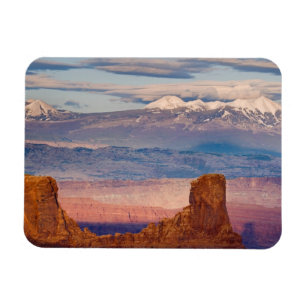 USA, Utah. Landschaft der La Sal Mountains von Dea Magnet