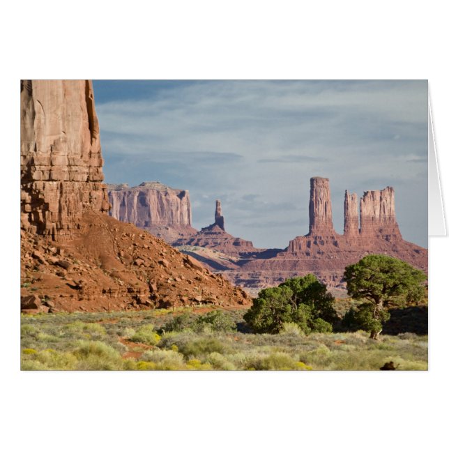 USA, Utah, Monument Valley Navajo Tribal Park. (Vorderseite (Horizontal))