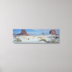 USA, Utah, Monument Valley. Sagebrush-Shows Leinwanddruck