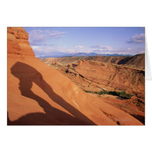 USA, Utah, Parc national des Arches, ombre de