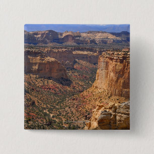 USA, Utah, rote Felsen-Klippen Button