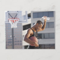 USA, Utah, Salt Lake City, Basketballspieler