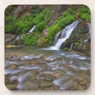 USA, Utah, Zion National Park.  Big Springs Getränkeuntersetzer