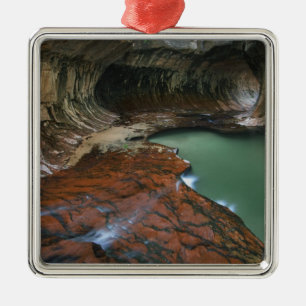 USA, Utah, Zion National Park. Landschaftlich ab 3 Silbernes Ornament