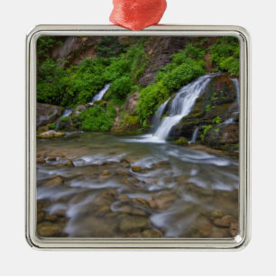USA, Utah, Zion-Nationalpark. Big Springs in Ornament Aus Metall