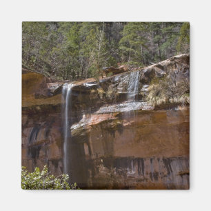 USA, Utah, Zion-Nationalpark, Wasserfälle an Magnet