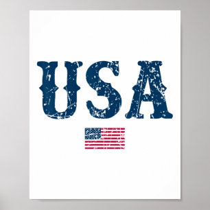 Usa Vereinigte Staaten Von Amerika Amerikanische F Poster