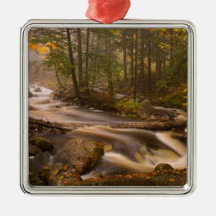 USA, Vermont, East Arlington, Fließgewässer 2 Ornament Aus Metall