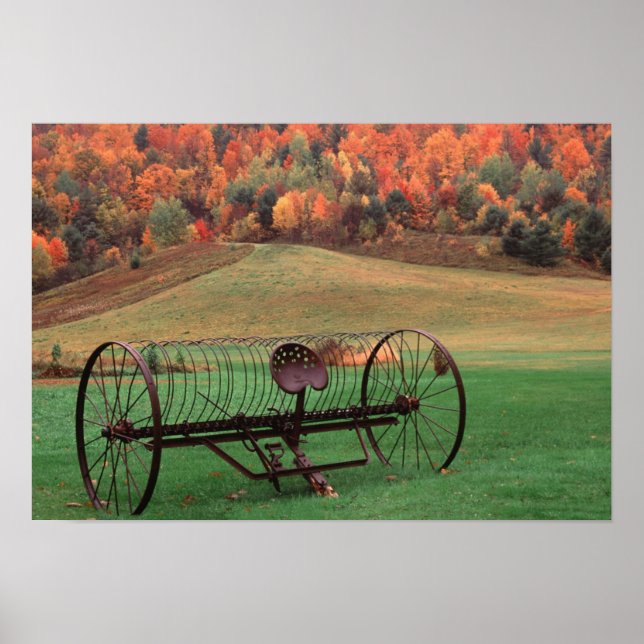 USA, Vermont, Farm. Poster (Vorne)