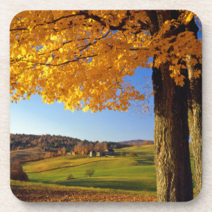 USA, Vermont. Idyllische Farm in der Nähe von Sout Untersetzer