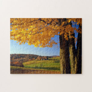 USA, Vermont. Landschaften bei South Woodstock