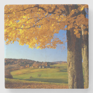 USA, Vermont. Landschaften bei South Woodstock Steinuntersetzer