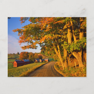 USA, Vermont, South Woodstock Postkarte