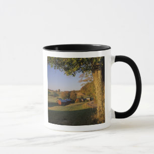 USA, Vermont, SüdWoodstock, Jenne Bauernhof an Tasse