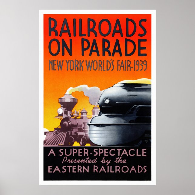 USA Vintage Travel Poster neu (Vorne)