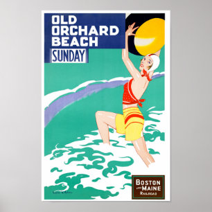 USA Vintage Travel Poster neu