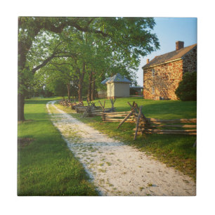 USA, Virginia, Fairfax County, Sully Plantation Fliese