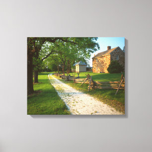 USA, Virginia, Fairfax Landkreis, Sully Plantation Leinwanddruck