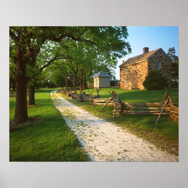 USA, Virginia, Landkreis Fairfax, Sully Plantation Poster (Vorne)