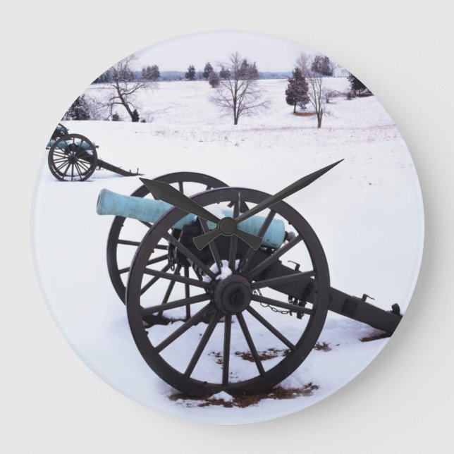 USA, Virginia, Manassas National Battlefield Große Wanduhr (Vorderseite)