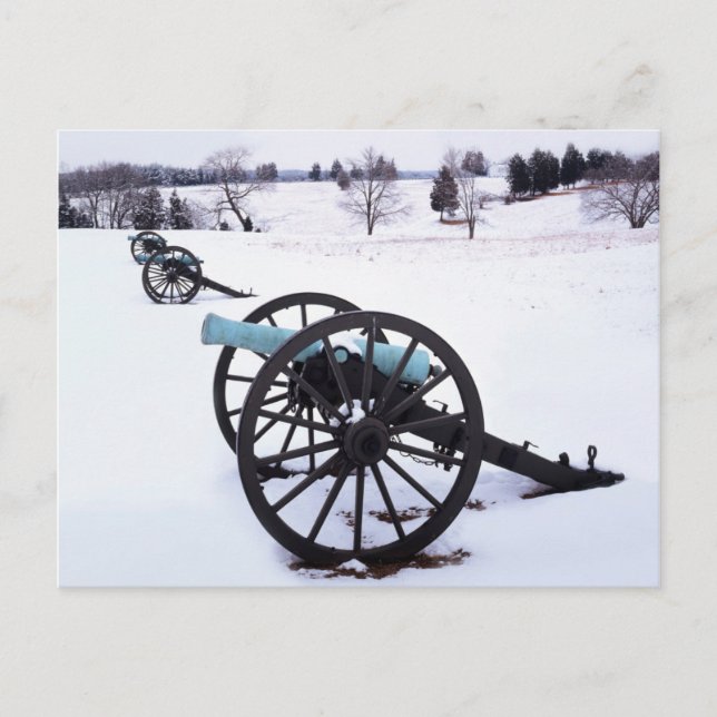 USA, Virginia, Manassas National Battlefield Postkarte (Vorderseite)