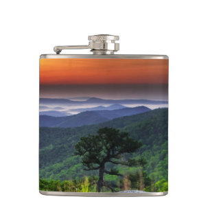 USA, Virginia, Shenandoah National Park. Flachmann