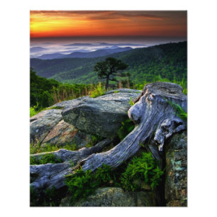 USA, Virginia, Shenandoah-Nationalpark. Fotodruck