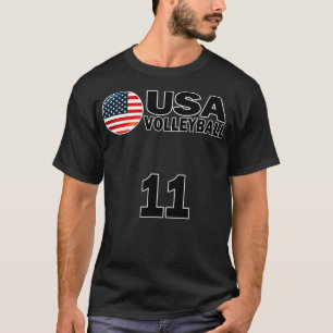 USA Volleyball 11 Tshirt Design