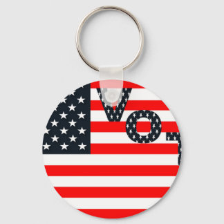Usa Vote Schlüsselanhänger