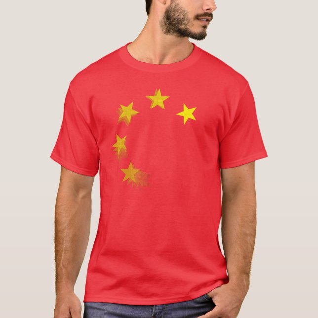 USA vs. CHINA / CHINA T-Shirt (Vorderseite)