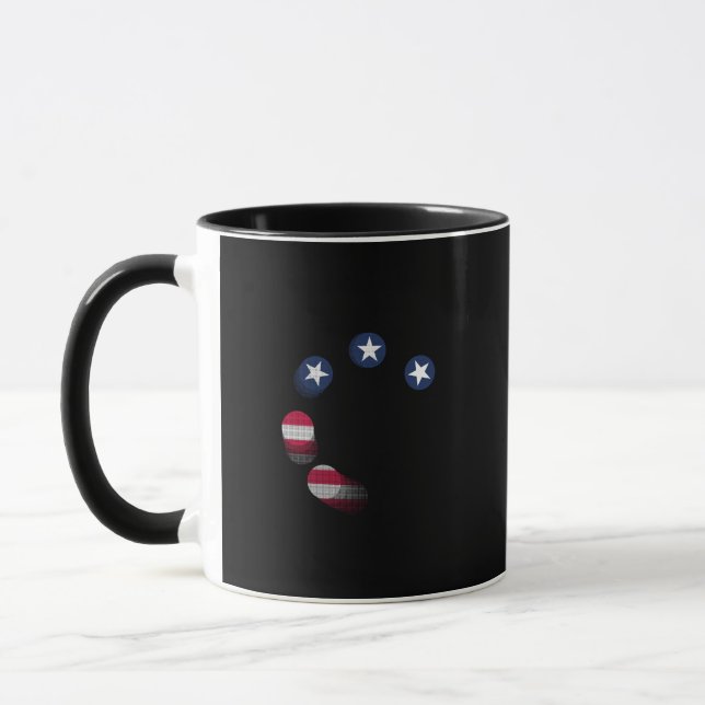 USA vs. CHINA / USA Tasse (Links)