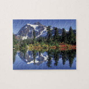 USA, WA, Heather Meadows RA. Mount Shuksan bei