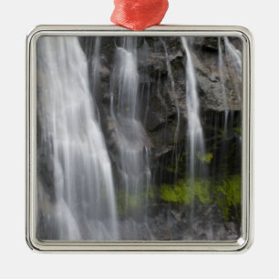 USA, WA, Mt. Rainier NP, Narada Falls Silbernes Ornament