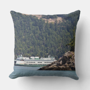 USA, WA.Washington Staat Ferries Kissen