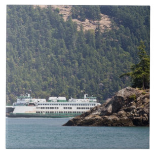 USA, WA. Washington State Ferries Fliese