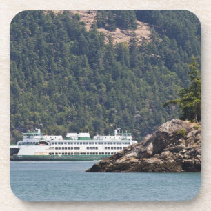 USA, WA. Washington State Ferries Getränkeuntersetzer