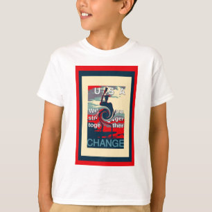 USA-Wandel: Stärkeres gemeinsames einheitliches De T-Shirt