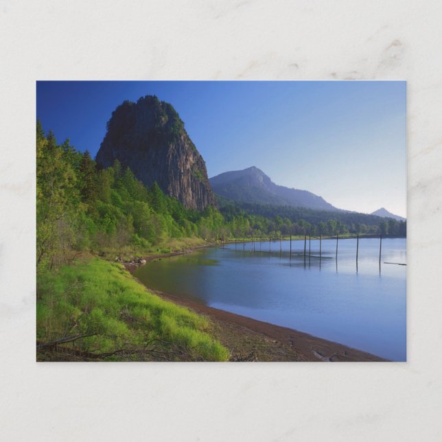 USA, Washington, Beacon Rock Staat Park, Beacon Postkarte (Vorderseite)