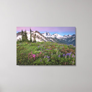 USA, Washington, Cascade Mountains, Nord Leinwanddruck