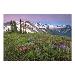 USA, Washington, Cascade Mountains, North Fotodruck