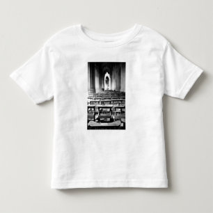 USA, Washington DC. Kirchenbänke der National Kleinkind T-shirt