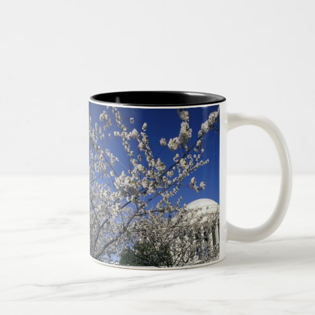 USA, Washington DC. Kirschblüte Festival und 2 Zweifarbige Tasse (Rechts)