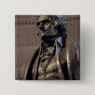 USA, Washington DC. Thomas- Jeffersondenkmal Button