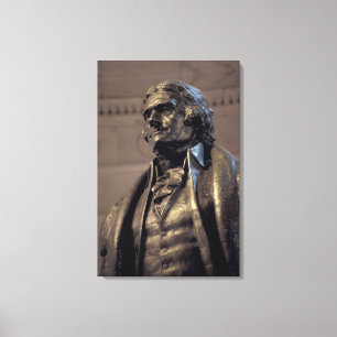 USA, Washington DC. Thomas- Jeffersondenkmal Leinwanddruck