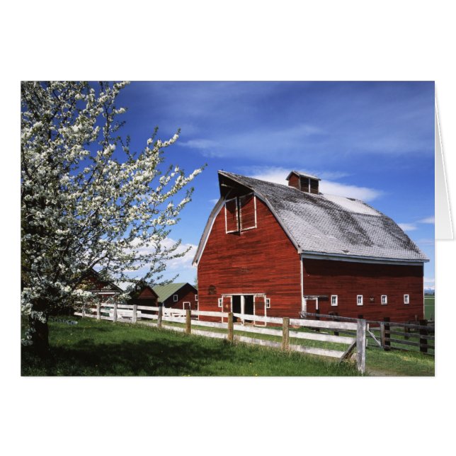 USA, Washington, Ellensburg, Barn (Vorderseite (Horizontal))