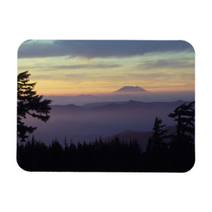 USA, Washington. Mount St. Helens durch Magnet