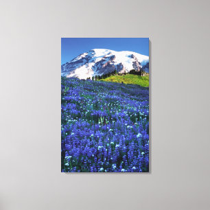 USA, Washington, Mt. Rainier Nationalpark. Berg. Leinwanddruck