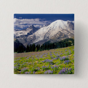 USA, Washington, Mt. Rainier Nationalpark. Button