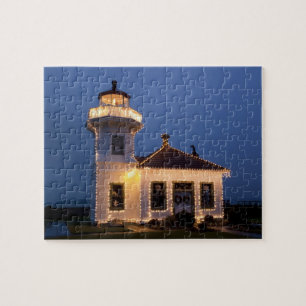 USA, Washington, Mukilteo. Mukilteo Leuchtturm